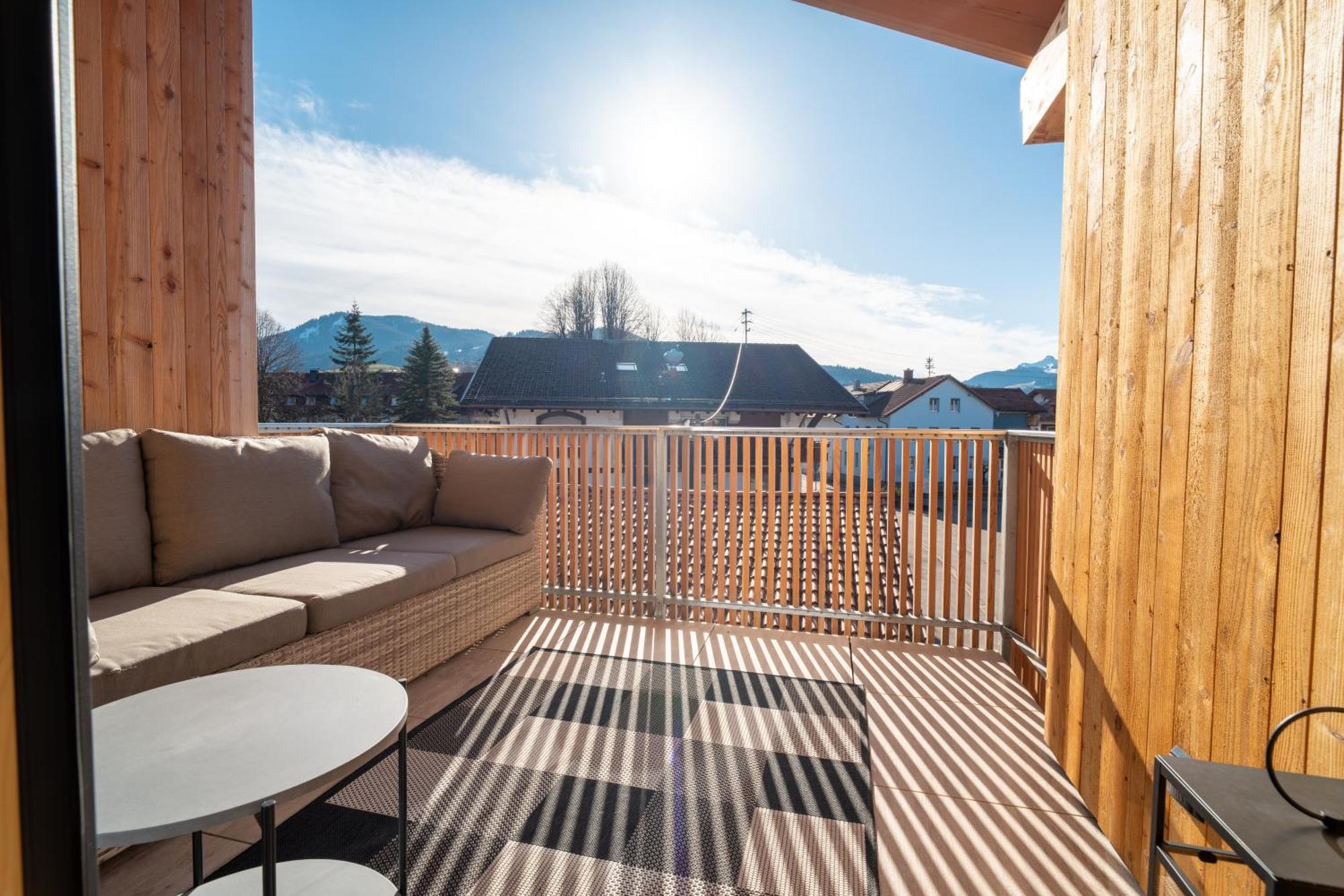 Neu! Auszeit In Der Bergen Apartment Wertach Exterior foto